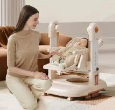 Set për bebe Baby Center Melandi, 3 në 1, i kremtë