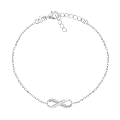 Byzylyk për femra Brilio Silver BRC119W, 20cm, i argjendtë