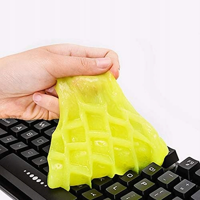 Pasta pastruese Super Clean Gel, për tastierë edhe makinë, përdorim disa herë, me shumë ngjyra