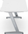 Tavolinë SPC Gear GD100 Onyx White,111 cm x 74 cm, e bardhë/e hirtë