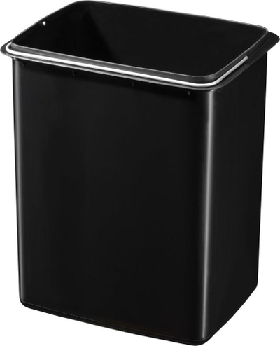Kosh plehrash me ndarje Hailo Öko Duo Plus L, 25L 17+9L, me pedal, i zi