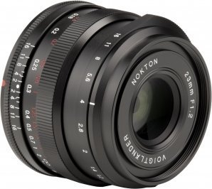 Objektiv Voigtlander Nokton 23mm f/1.2, për Fujifilm X, i zi