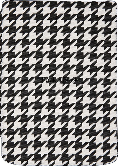 Mbulesë PocketBook Shell Cover Rhombus 6", për Verse dhe Verse Pro, bardh e zi