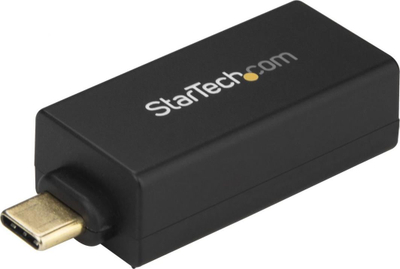 Adapter USB C në Gigabit Ethernet StarTech, 1 Gbps, i zi