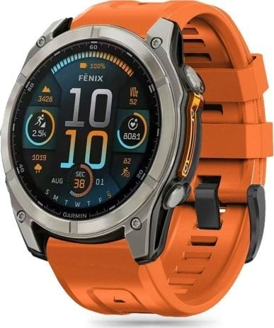 Rrip silikoni Tech-Protect për Garmin Fenix 5S 5S Plus 6S 6S Pro 7S 8, 43mm, i zi