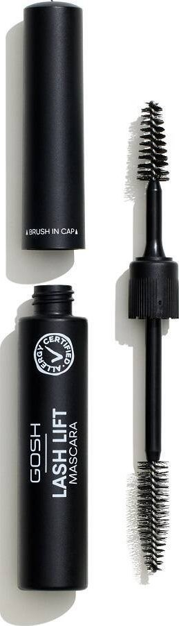 Maskarë GOSH Lash Lift, efekt ngritje dhe zgjatje, 6 ml, e zezë shumë e fortë