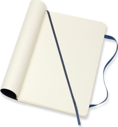 Bllok shënimesh Moleskine L, 13x21cm, 192 faqe, blu sapphire