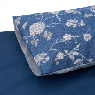 Set shtrati Heinner Bedding Semi Double, 180x200cm, 4 copa, blu