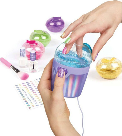 Set për thonj Make It Real Party Nails Glitter, DIY, shumëngjyrësh