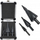 Set stërvitjesh hapash AWTools AW STEP, 3 copë, 4-12 4-20 4-39 mm, i zi