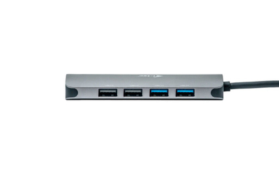 Stacion dokimi i-tec USB-C Metal Nano, 2x HDMI, 100W, i hirtë