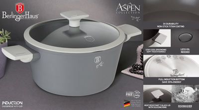 Tenxhere Berlinger Haus ASPEN BH-7067, 24cm, titani, gri