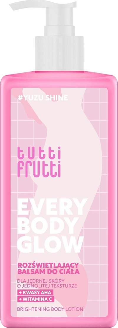 Балсам за тело Tutti Frutti Everybody Glow Brightening, 250ml