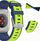 Rrip ore Wiwu Kylin Wi WB015 për Apple Watch 42 44 45 49mm, fluoroelastomer, jeshile fluoreshente