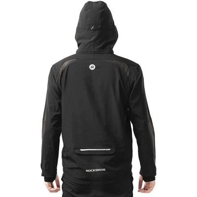 Спортска јакна Rockbros YPW034, софтшел, унисекс 2XL, црна
