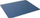 Mbështetse tavoline Durable Desk Mat Contoured, 53x40cm, sipërfaqe PU, blu