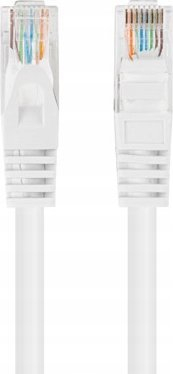 Kabllo rrjeti Lanberg Patchcord Cat.6 UTP, 2m, paketim 10 copë, e bardhë