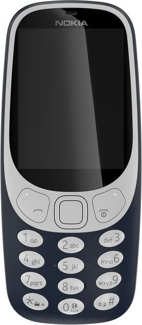 Telefoni Nokia 3310 Dual SIM, 2.4", bluetooth, blu e errët