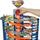 Set garazhi Hot Wheels City Mega Garage, 4 kate, i lartë 70 cm, shumëngjyrësh