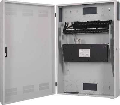 Kabinet rrjeti muror Digitus Slim, 3U, 19", gri