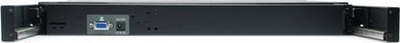 Konsolë rack KVM LevelOne, LCD 19" widescreen, tastierë DE, e zezë