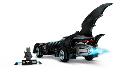 Maket koleksionues Batman Forever Batmobile, model dekorativ, i zi