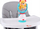 Lodër rrotulluese Hola Toys me vakuum, me zile, arush i verdhë