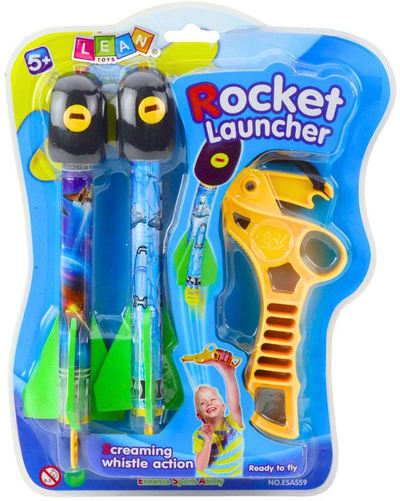 Set lodër slingshot Space, me raketa nga shkumë EVA, për lojë sport nëpër arkada