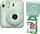 Aparat foto instant Fujifilm Instax Mini 12, set me film, mint green