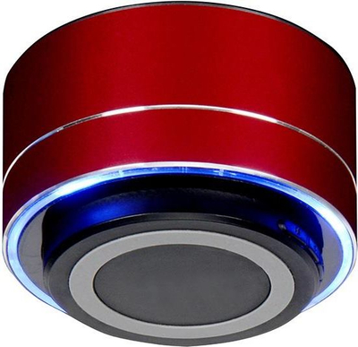 Блутоут звучник Tracer Stream V2, 3W, со MicroSD, црвен