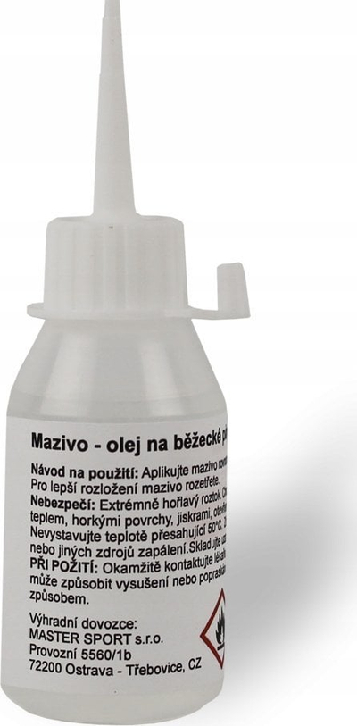 Vaj silikoni për treadmil MASTER Xiameter, 50 ml, transparent