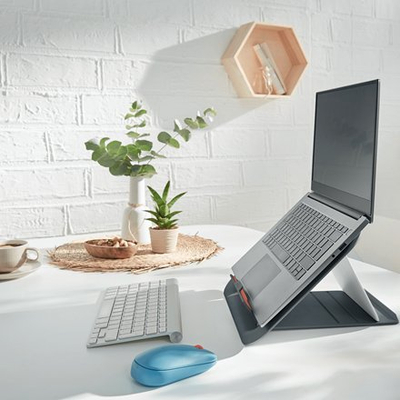Mbajtëse laptopi Leitz Ergo Cosy, për 13\" e sipër, gri