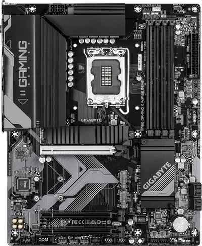 Pllakë amë Gigabyte B760 Gaming X WiFi 6E Gen5, DDR5, 3x M.2, e zezë