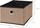 Kuti tekstile Storage Solutions NO-WOVEN, 32 x 25 x 18 cm, bezhë