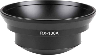 Адаптер за стативи Сируи RX-100A Half Shell, 100mm, алуминиум, црн