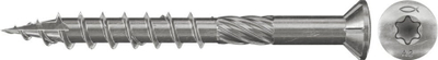Vida për tarracë Fischer 660608, 5 x 60 mm, Torx, çelik inox, 500 copë