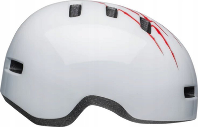 Helmetë biçiklete për kalamaj Bell Lil Ripper, 48-55 cm, e bardhë