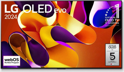 TV LG OLED55G42LW OLED, 55\", 4K Ultra HD, Smart TV, gri