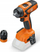 Trapano kaçavidë pa kabllo Fein ASCM 18 QSW, 18V, brushless me 4 shpejtësi, portokalli