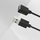 Kabllo karikimi Xiaomi Magnetic, me magnet për orë të mençme, USB, e zezë