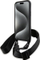 Mbrojtëse telefoni BMW M Edition Carbon Stripe me rrip, për iPhone 15 Plus 14 Plus, e zezë