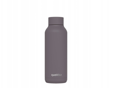 Shishe termus Quokka Solid, çelik inox, 510ml, gri