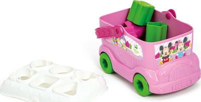 Lodër konstruktuese Clementoni Disney Baby Minnie, autobus formash, 9 pjesë, shumëngjyrëshe
