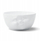 Enë shërbyese porcelani Fiftyeight Munching Face, e madhe, e bardhë