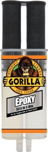 Епоксидно лепило Gorilla Epoxy, 25ml, брзо сушење, транспарентно