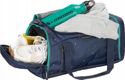 Çantë sporti Coocazoo 2.0, me shirita që pasqyrojnë dritën, modeli Happy Raindrops