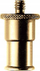 Adaptues për tripod Manfrotto 195, 5/8" meshkuj në 1/4"-20, metalik