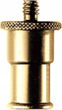 Adaptues për tripod Manfrotto 195, 5/8" meshkuj në 1/4"-20, metalik