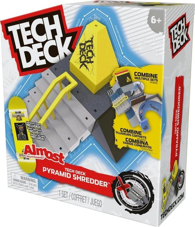 Set fingerboard Spin Master Tech Deck X-Connect Speed Wave, park për fillim, me plot pjesë, shumëngjyrësh