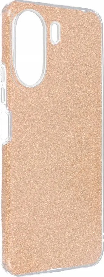 Këllëf telefoni Forcell Shining për Xiaomi Redmi 13C, TPU, me shkëlqim, ngjyrë gold